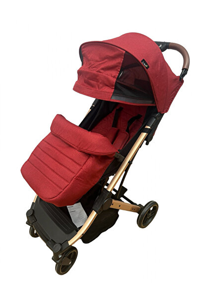 L-Sun Sport foldable stroller with suspensions and leg cover, 6-36 months, C9 red