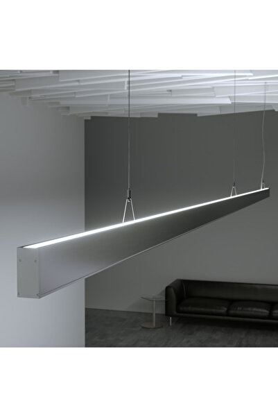 Ledarmy LED Kanal Alüminyum Profil Çift Yönlü Sarkıt Kasa 28x33mm 1 Metre 214...
