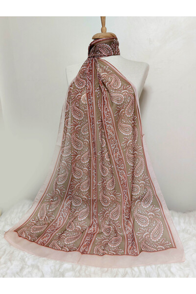 REMOMODA σάλι σιφόν Υψηλής ποιότητας, λεπτής υφής, απαλό σιφόν