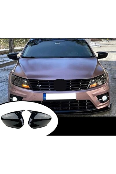 RADUS ® Batman-style Mirror Covers (Set of 2) for Passat CC, B7, Eos, Beetle, Jetta IV, Scirocco - G