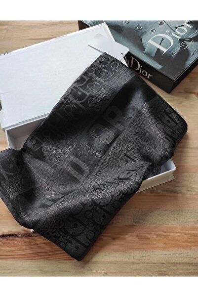 Shiva Scarfs CD Desen Simli Kaşmir İpek Şal Silk Scarfs Cashmere Shawl Hijab