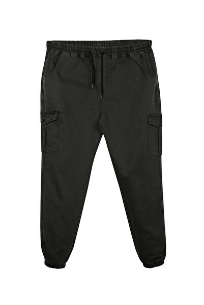 tambattal Winter Plus Size Jogger Jeans with Elasticated Cuffs