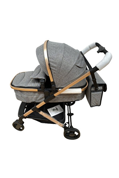 Krista 2 in 1 stroller, convertible pram-sport, 608 Gray