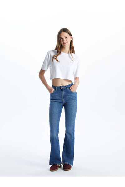 LC Waikiki بنطلون جينز نسائي من ماركت فلير