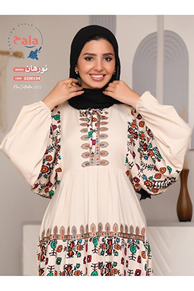 Hala Linen dress in viscose, 100% cotton, ultimate elegance