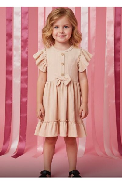 BİANCOFİGLİO Baby Bow Dress