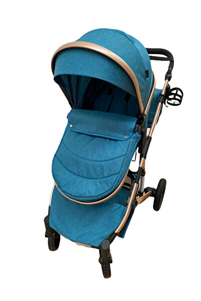 L-Sun 2 in 1 Stroller, reversible, with suspensions, T7 dark green