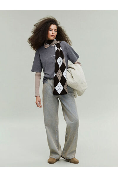 LC Waikiki Rmz Gi̇yi̇m Farkiyla Loose Fit Women's Jean Pants