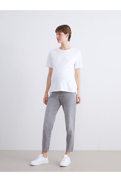 LC Waikiki Pantaloni de maternitate Mom Fit cu panouri abdominale