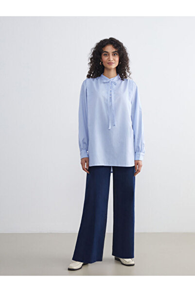 LC Waikiki Γυναικείο Jean Παντελόνι Wideleg