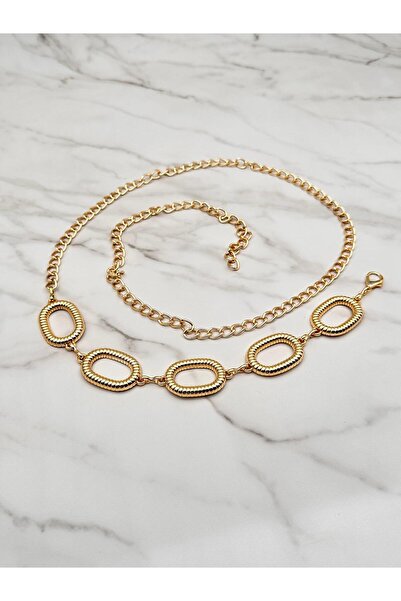 NOİR LUXE Chain Women's Belt