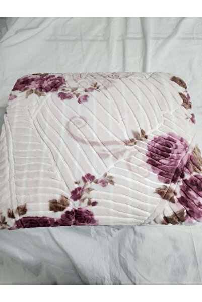 AKSU Çift Kişilik Yeni Sezon Yumuşak Kabartmalı Kışlık Battaniye