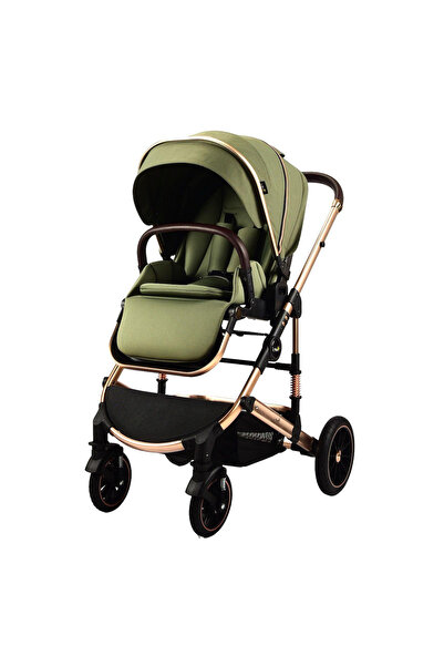L-Sun 2 in 1 convertible, reversible, foldable stroller, F3 Luxury Olive