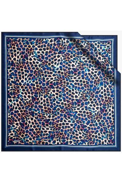 Aker SURA İPEK EŞARP NOSTALJİ LEOPAR DESEN 7984-322