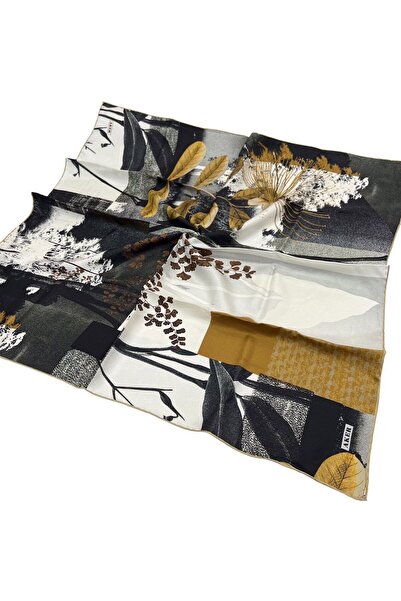 Aker وشاح حرير سرعة مطرزة 8408-361