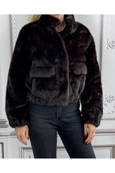 GLAMSI Elegant jacket made of premium eco-fur
