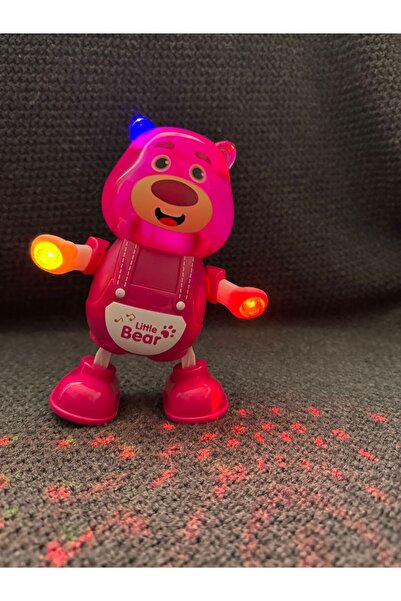 mesorelle Dans Eden Oyuncak Ayı - Işıklı ve Müzikli Little Bear Eğitici Oyuncak 3 Yaş Üstü-pilli 3 farklı müzi