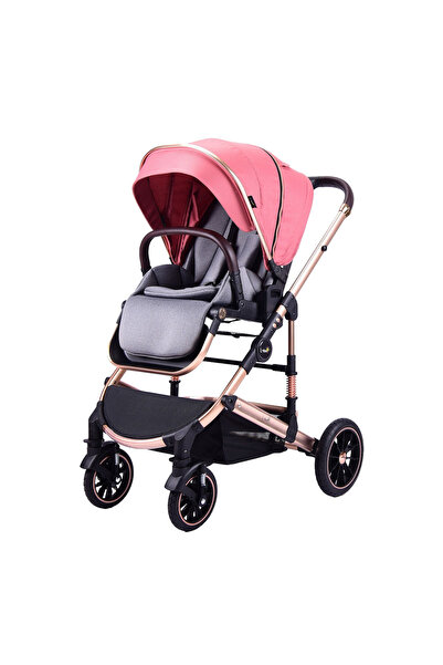 L-Sun 2 in 1 convertible, reversible, foldable stroller, F3 Luxury Red