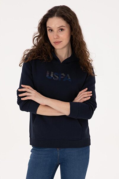U.S. Polo Assn. Women's Hooded Basic Sweatshirt Tekspor222580.3