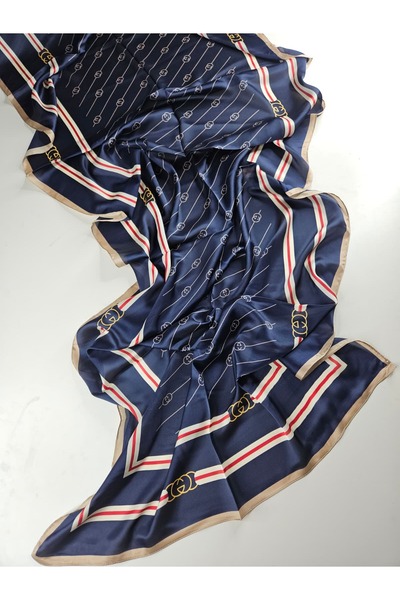 Shiva Scarfs G Tema Vual İpek Şal Halka Desen Silk Scarfs Shawl Hijab