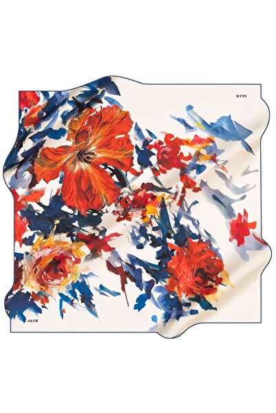 Aker وشاح حرير نوستالجي سيرا 7867-321