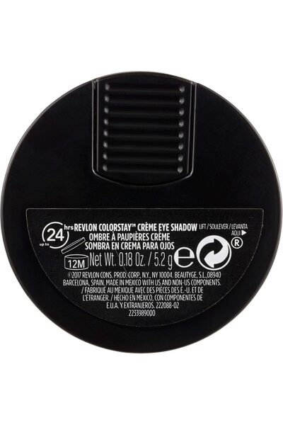 Revlon ColorStay Cream Eyeshadow - Long-Lasting Matte or Shimmer, Blending Brush, Merlot (825)