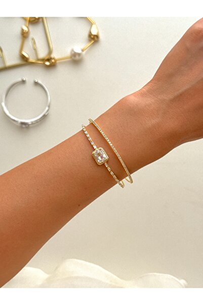 YOUES JEWELRY ÇELİK PRENSES MODEL MİNİMALİST AYARLANABİLİR KELEPÇE