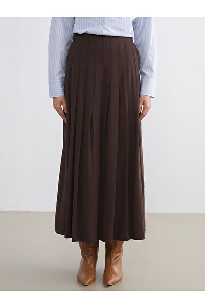 LC Waikiki Lcw Modest Buy Elastic Pleated Skirt