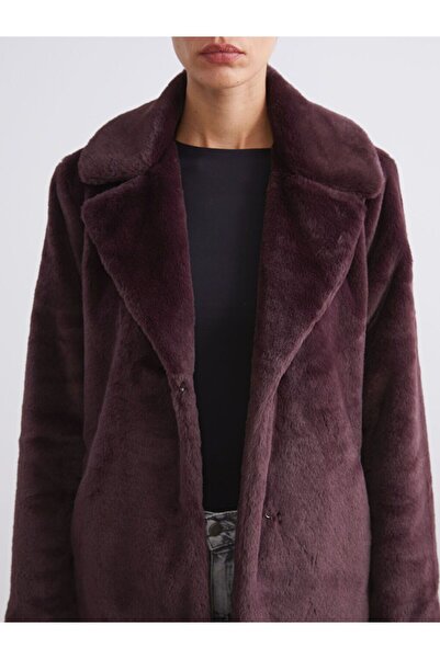 LC Waikiki Lcw Vision Jacket Collar Women's Fur Coat
