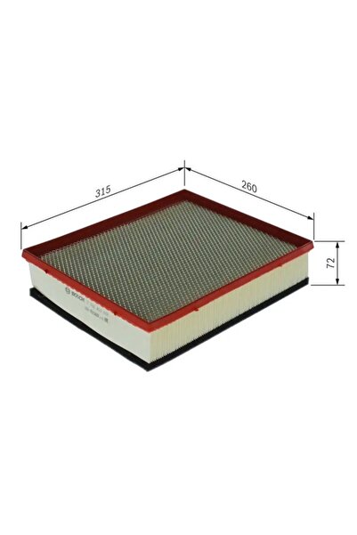 Bosch F026400609 Air Filter 2H0129620A 2H0129620D 2H6129620A