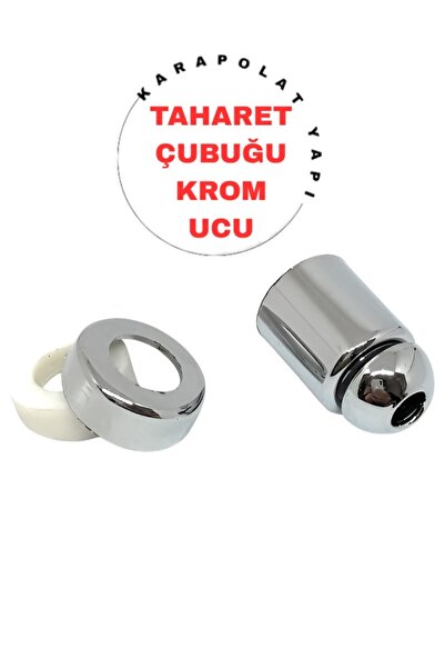 KarapolatYapı Taharet Çubuğu Ucu Krom