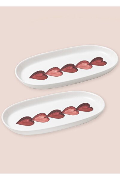 The Mia Luv Oval Serving Set 2 Pieces 29 cm