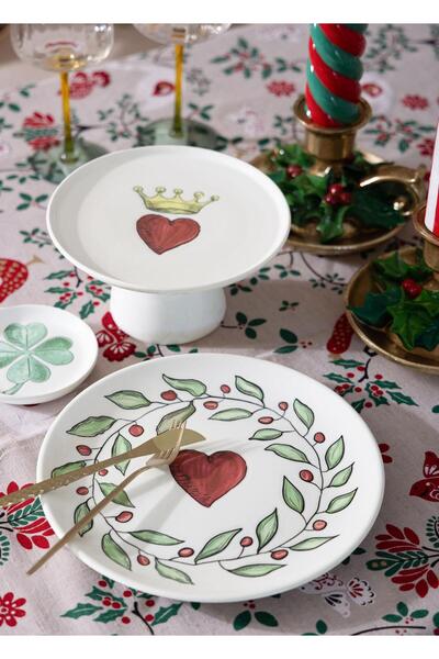 The Mia Luv Servis Tabağı 6lı Set 26 cm