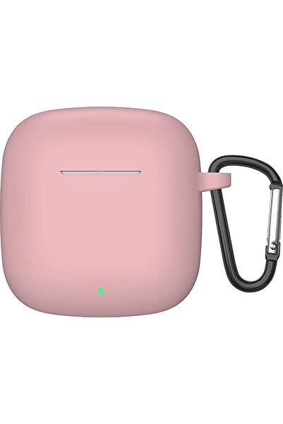 Dmay Huawei Freeclip 2 Kulaklık Uyumlu Mat Silikon Kılıf + Kanca