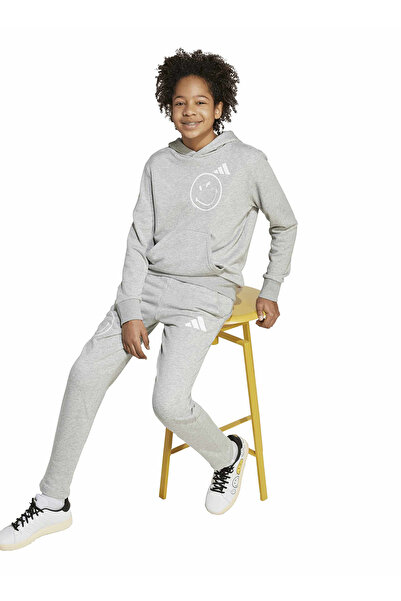 adidas Narrow Leg Gray Boys' Sweatpants Jn2148 J Smi Pant