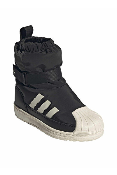 adidas Μαύρες μπότες για αγόρια JQ7949 SUPERSTAR 360 WTR BOOT C