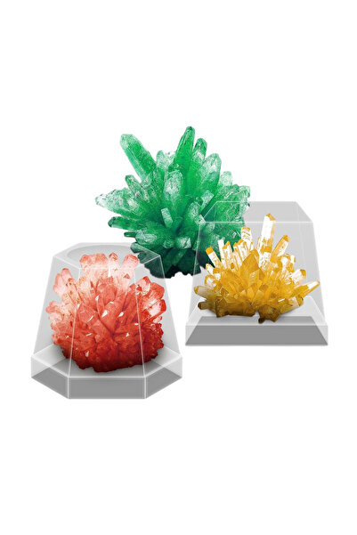 LUDIRO Joc Educativ STEM Kit Stiinta, Experimente cu Cristale, 2 Culori, + 6 Ani