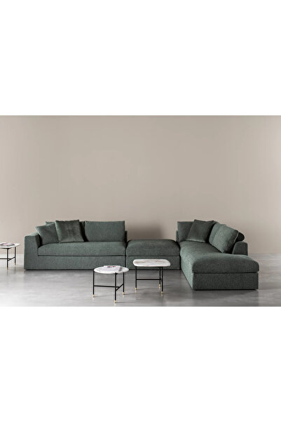 homejoyz Verde Corner Sofa – Grass – 330×200cm – Chanel