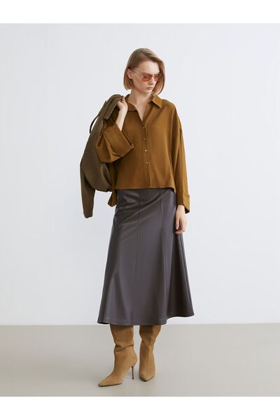 LC Waikiki Γυναικείο πουκάμισο LCW Vision Oversize