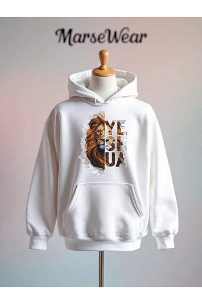 Vordevia سترة أصلان مطبوع قطنية بثلاثة خيوط O قصة فضفاضة