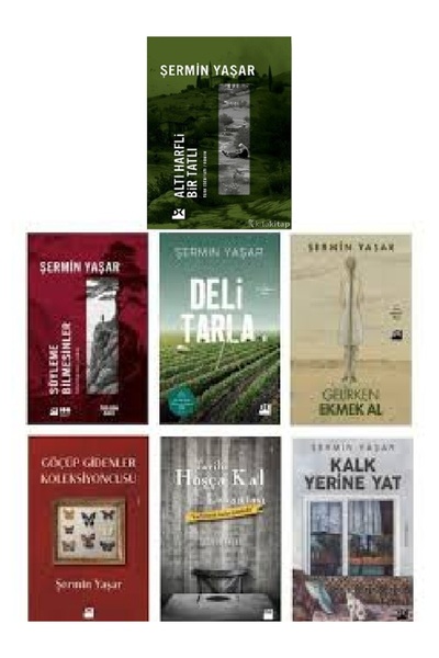 Destek Yayınları Altı Harfli Bir Tatlı-Söyleme Bilmesinler-Kalk Yerine Yat-Deli Tarla-Şermin Yaşar 7 KİTAP SET