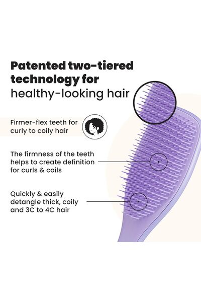 Tangle Teezer Naturally Curly Ultimate Detangler (Purple Passion)