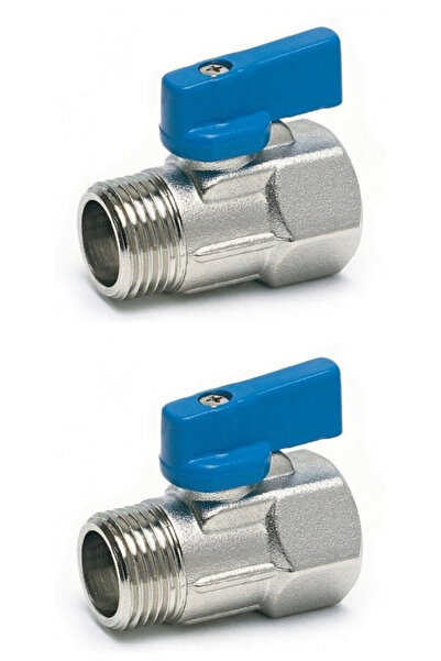 Altınyapı Hobi Market صمام كروي صغير 1/4 (ثنائي)