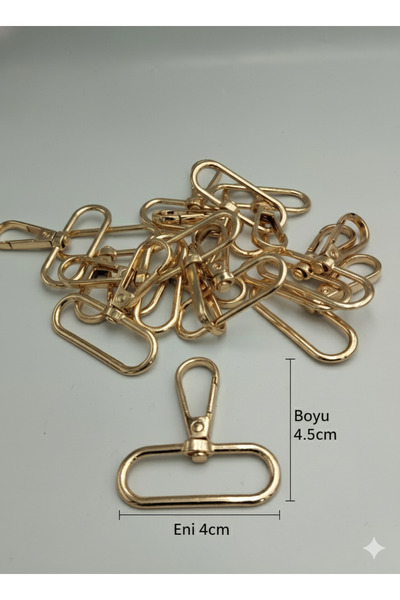 Zeyora Aparat pentru breloc din macrame 10 bucăți cârlig cu sârmă pentru breloc