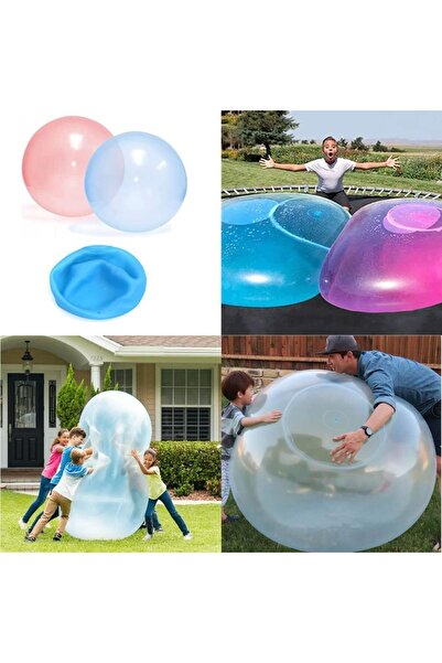 FIVIONT ŞİŞİRİLEBİLİR DEV KABARCIK BALONU 80CM – ESNEK, DAYANIKLI, SU VE HAVA İLE KULLANILABİLİR