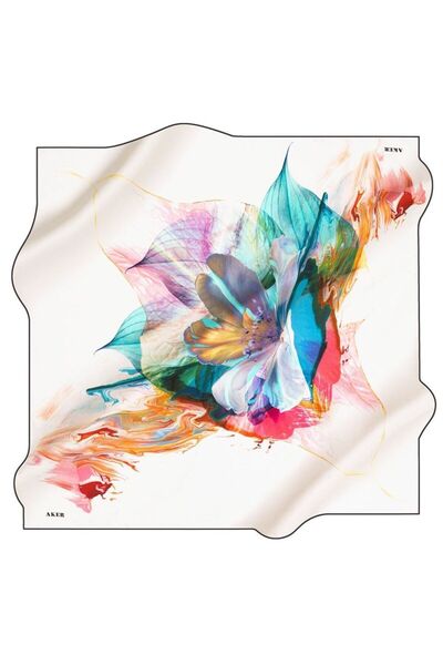 Aker NOSTALJİ SURA İPEK EŞARP 8540-322