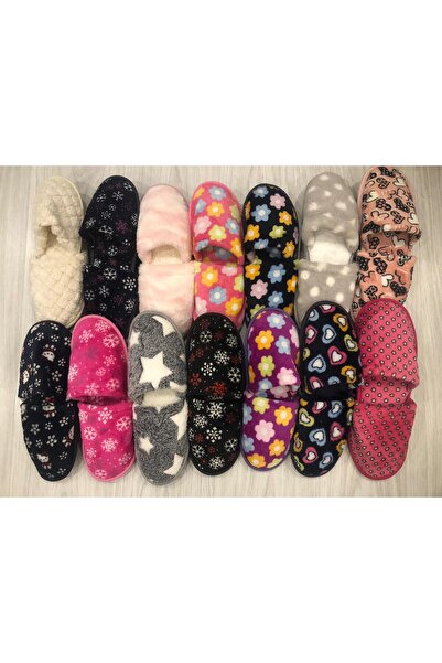 KonforA 4-Pack House Slippers Dowry Slippers Winter Slippers Noiseless Lightweight Sole Indoor House Slippers