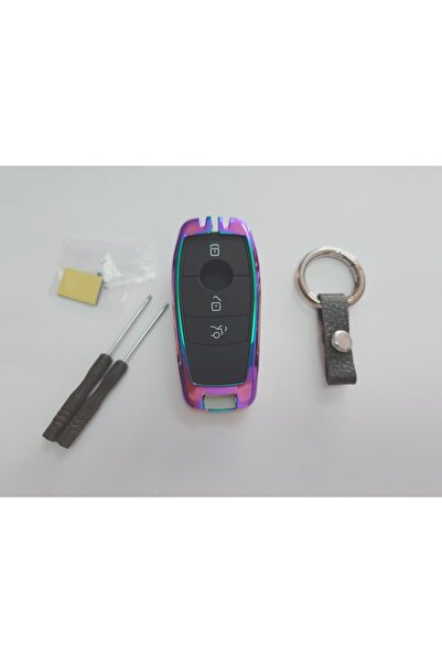 OEM Aluminum key case Mercedes A C E S G GLC CLE CLA GLS W177 W205 W213 W222 X167 AMG - chameleon