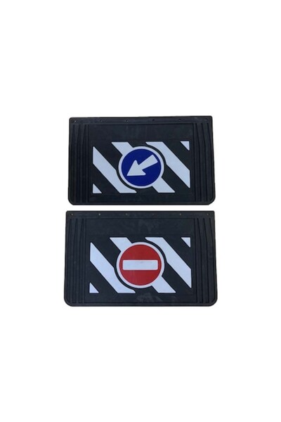 Mega Drive Set of 2 45087 Truck Mud Flaps, 3D, 40 x 45 cm