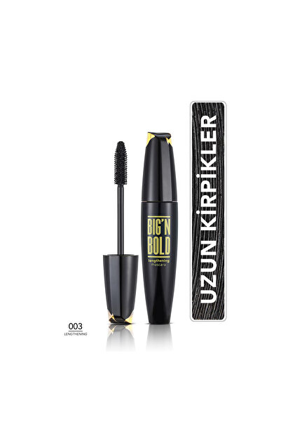 Flormar Big N Bold Hacim ve Uzunluk Veren Maskara Siyah